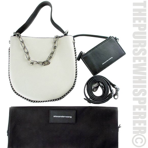 Alexander Wang Roxy Ballchain Mini Black Leather - Picture 8 of 8